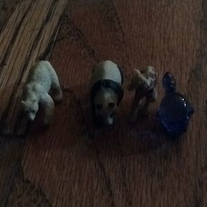 Polar bear panda giraffe plastic whale